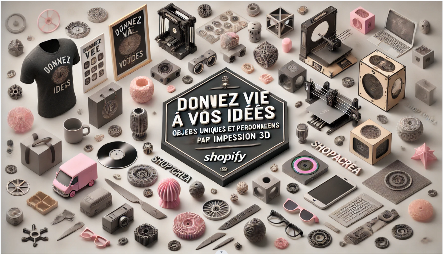 Donnez Vie à Vos Idées : Créations Uniques et Personnalisées pour Tous