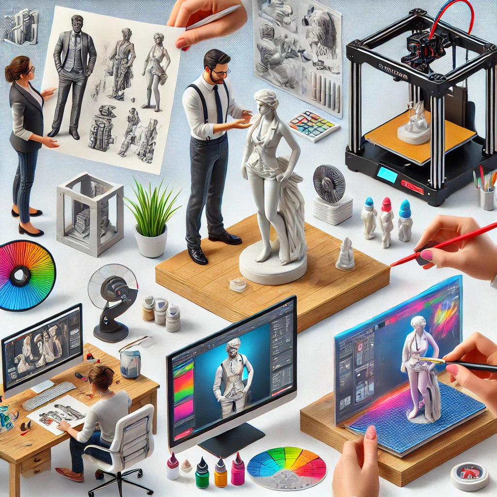 Figurine sur Mesure - Donnez Vie à Vos Idées en 3D
